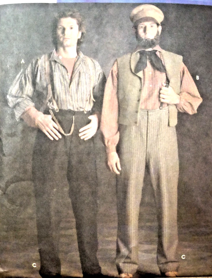 Simplicity Sewing Pattern 5023 Sz 38-44 Western Historian Costume Theater UNCUT - Image 2 of 4