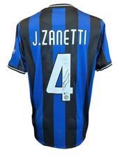 JAVIER ZANETTI SIGNED INTER MILAN 20010 UCL FINAL SHIRT (ACG CERT AG17275)