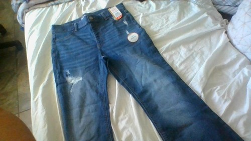 Wonder Nation Girls Pull On Flare Jegging Sz Large (10-12)plus NWT Denim Jeans