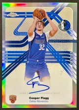 Topps Chrome Cooper Flagg Next Stop Signatures Refractor On-Card Auto CHASE PACK