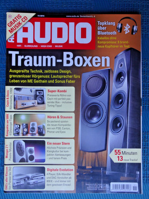 AUDIO 11/14, SONUS OLYMPICA III, GEITHAIN ME 180, PIONEER U 05, SHANLING CD 3.2