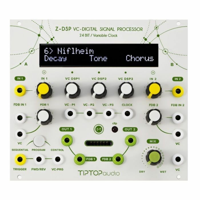 Tiptop Audio Z-DSP VC Digital Signal Processor 24 Bit/Variable Clock Module (...