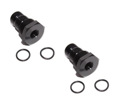 2PCS  1/2-28 to 3/4-16, 13/16-16, 3/4NPT Automotive Threaded Oil Filter Adapter