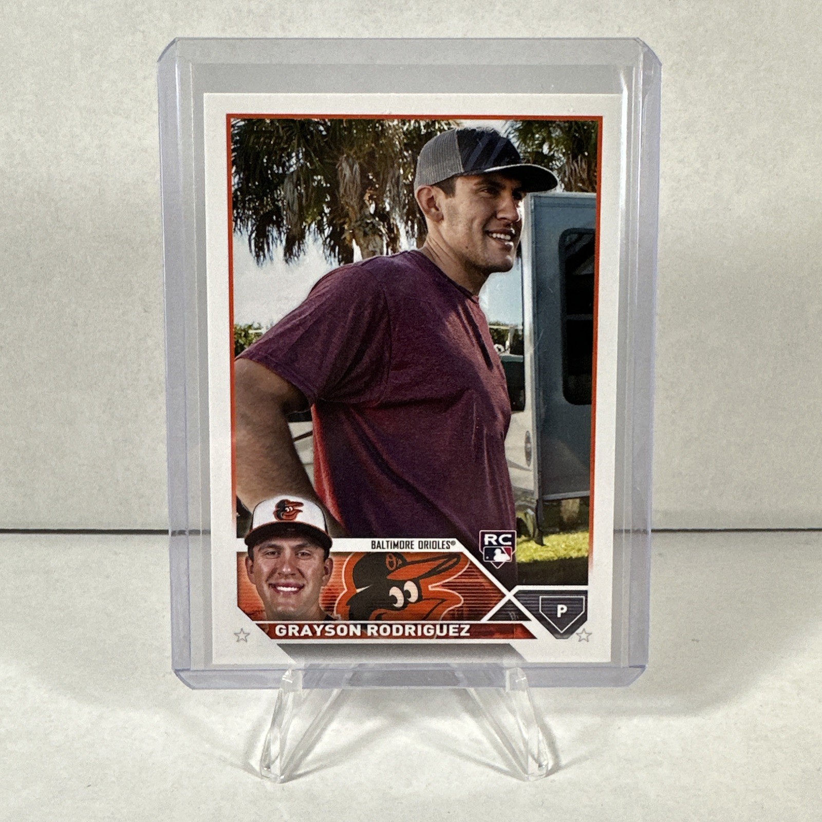 2023 Topps Update Series Grayson Rodriguez Golden Mirror SSP #US50