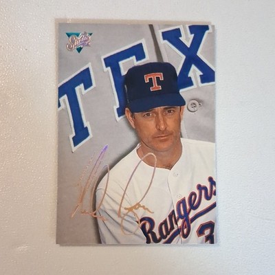 Leaf 1993 Studio Nolan Ryan Texas Rangers #71 Base Set Baseball Card
