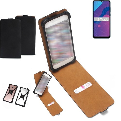 Custodia Flip Con Paraurti Per Honor 200 Lite – Pelle Sintetica Nero – Protezione Antiurto
