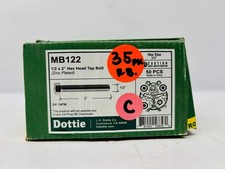 35 Pk Dottie MB122 Fully Threaded Hex Head Tap Bolts