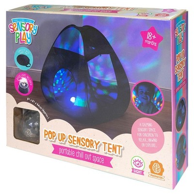 Pop Up Sensorisches Zelt Tragbar Chillen Beruhigend Autismus Spaß Spiele Kinder Lichter