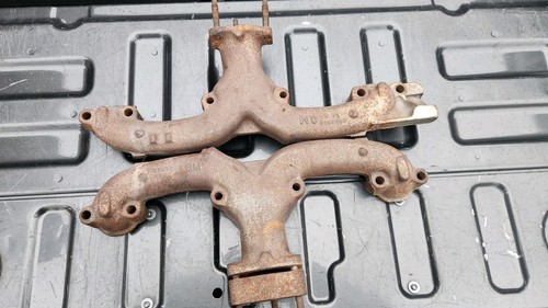 Small Block Chevy Ram Horn Exhaust Manifolds Pair