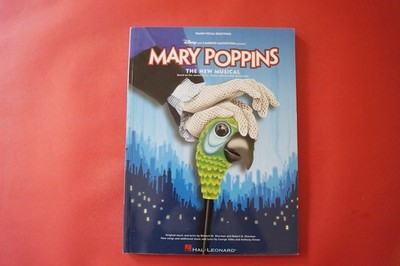 Mary Poppins The New Musical .Songbook Notenbuch .Piano Vocal Guitar PVG