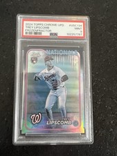 Topps Chrome Update Trey Lipscomb Frozenfractor Rookie #USC134 PSA 9  -4/0