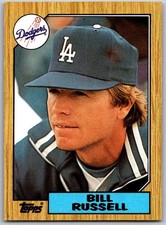 ⚾ 1987 Topps #116 Bill Russell Los Angeles Dodgers