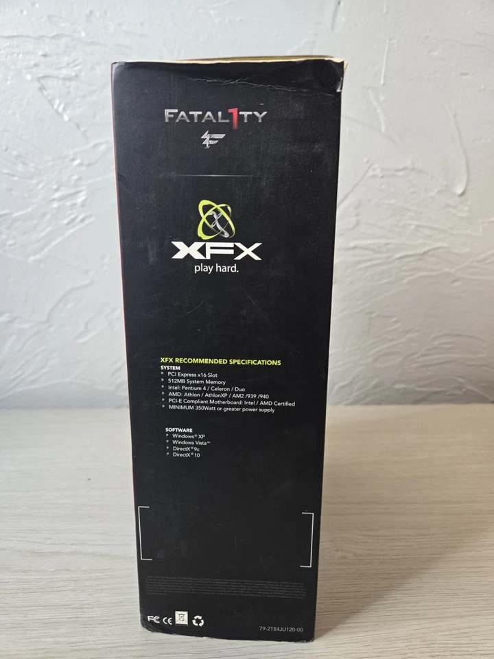 SEALED Vintage Fatal1ty GeForce 8600 GT Graphics Card Profess1onal Series 256MB - Image 4 of 4