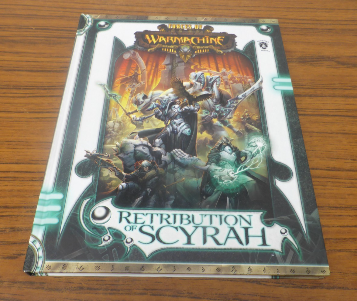 Forces of Warmachine: RETRIBUTION of SCYRAH Hardback Book Privateer Press 2009
