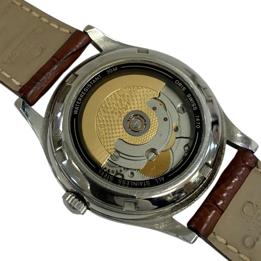 ORIS Automatic Watch 25 Jewels Pointer Date Vinta… - image 7