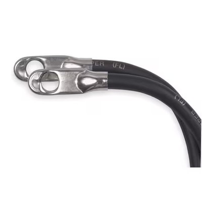 Southwire Ss19-4 Battery Cable With Lugs, Black, 4Awg, 19 In