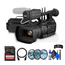JVC GY-HC550 9.35MP 4K UHD Handheld 4K Broadcast Professional Camcorder  More