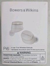 Bowers Wilkins B W Pi6 TW Premium In-Ear Bluetooth Headphones Cloud Grey NA