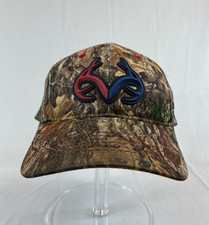 Realtree Camo Baseball Cap Snapback Mesh Back Hat Classic Logo Hunting Gear OSFM