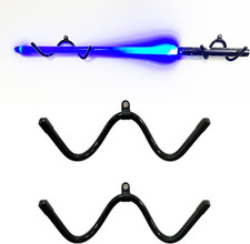 Horizontal Wall Rack Wall Holder Lightsaber Display Rack Hook Stand, Compatible
