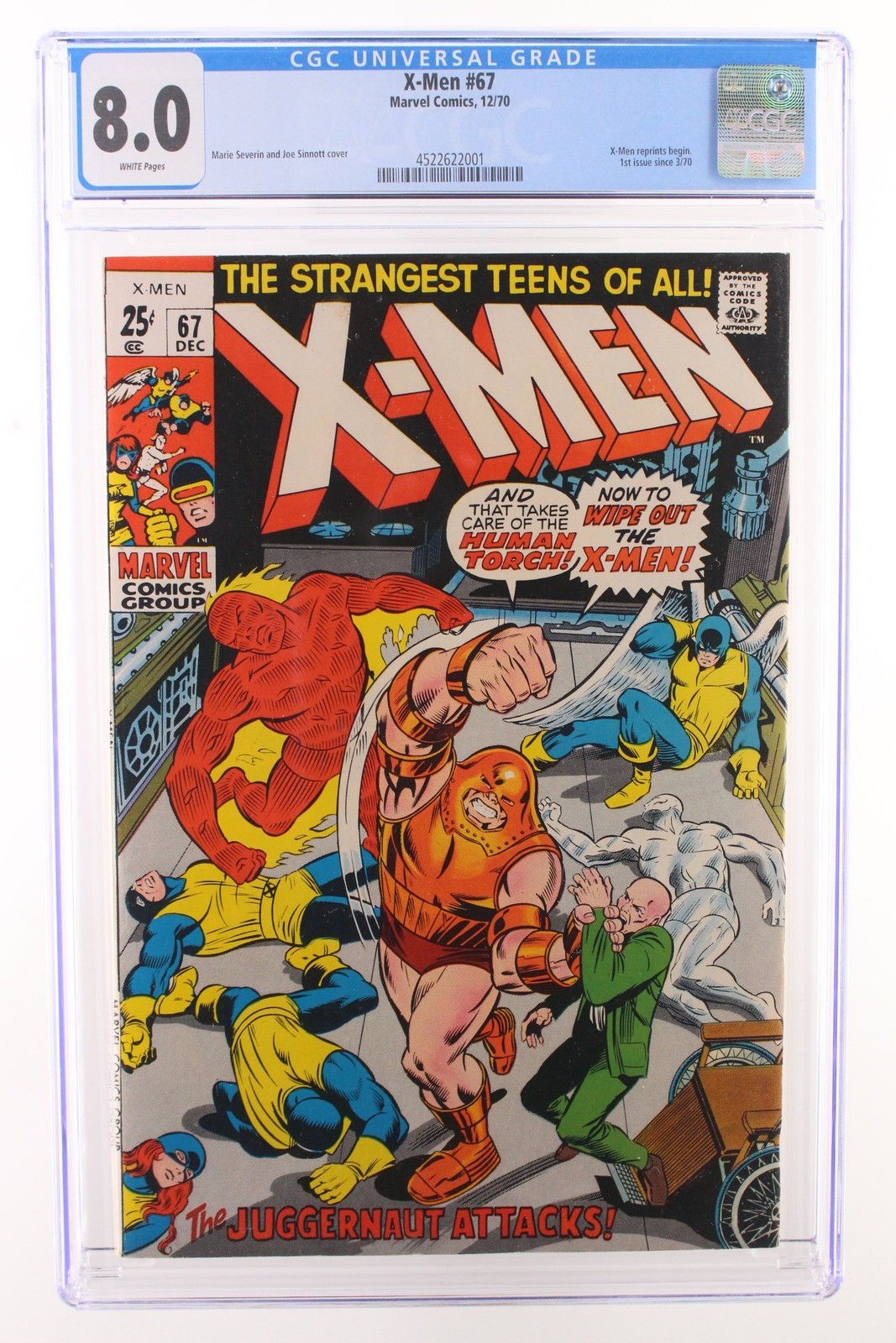 【WS】 X-MEN GO! Uncanny X-Men: X-Men Lineups: 60s/70s