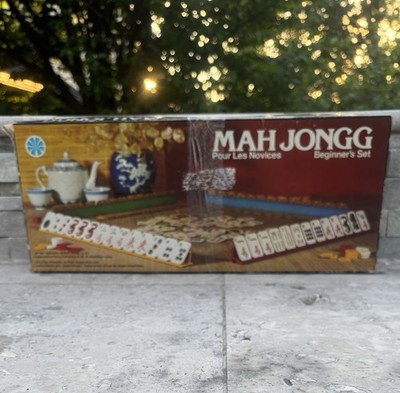1975 Mah Jongg Beginner's Set ES Lowe Game 1978-79 Instruction Book COMPLETE