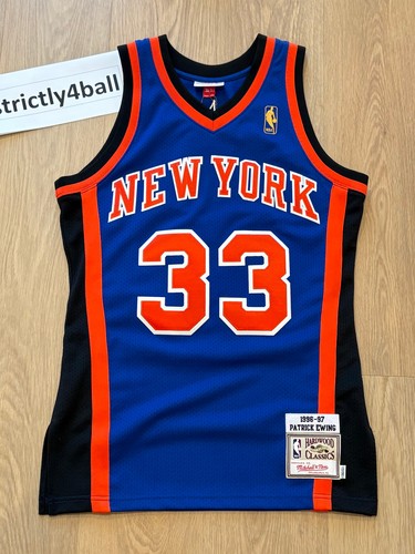 Authentic Patrick Ewing Mitchell & Ness 96-97 New York Knicks Jersey Sz 36 Small