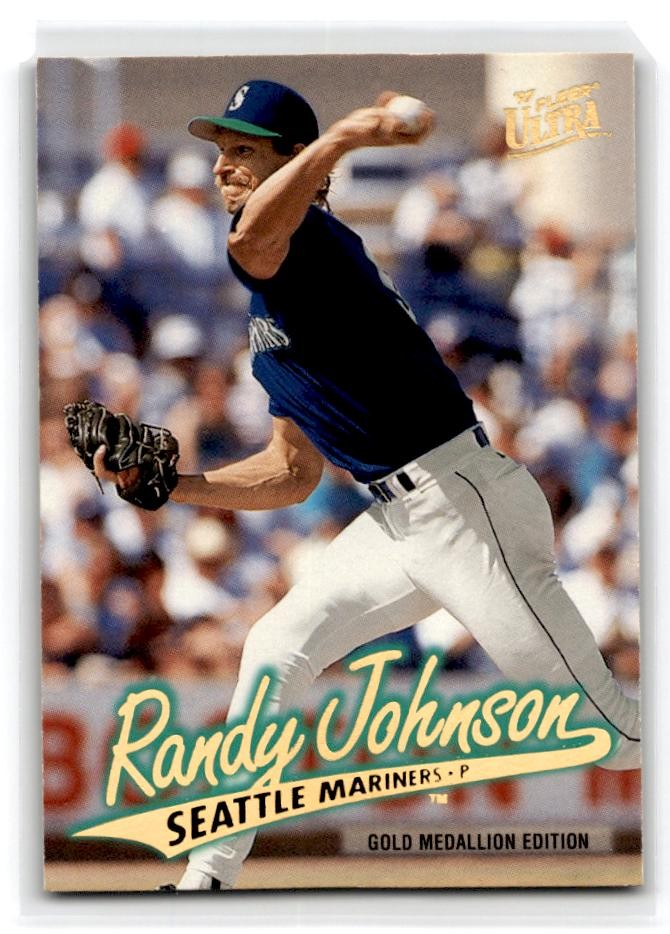 1997 Ultra #G124 Randy Johnson Gold Medallion