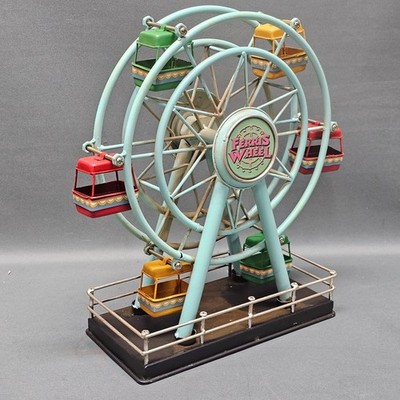Blech  Riesenrad Nostalgie Retro Blechmodell 32 cm Ferris Wheel Rummel Deko