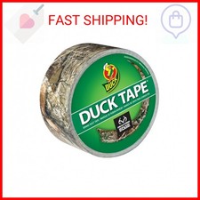 Duck Brand 1409574 Color Printed Duct Tape, Realtree Camouflage, 1.88" x 10 Yard