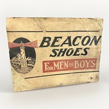 Beacon Brand Shoes Vintage Advertising For Men And Boys 16”x11.7”