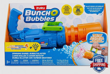 NEW ZURU Bunch O Bubbles Fully Motorized LED Spinning Bubble Blaster
