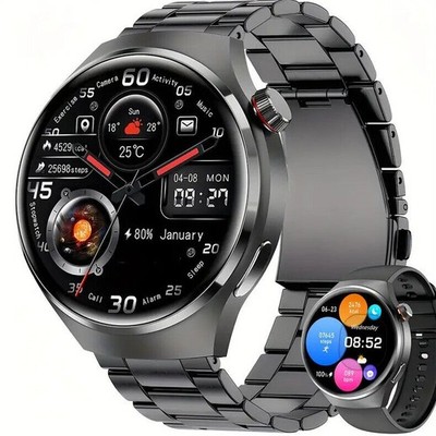 Smartwatch mit Telefonfunktion Armbanduhr Sport Bluetooth Armband Blutdruck