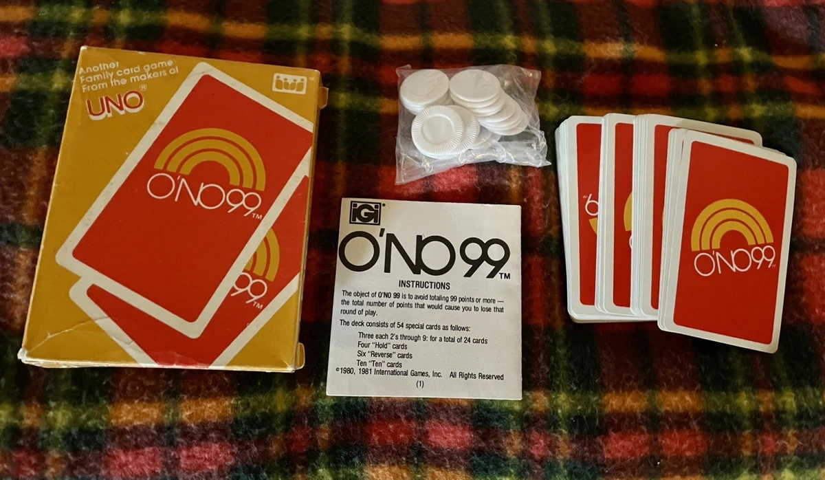 O No 99 In Vintage Card Games | eBay