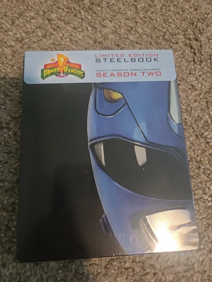 Mighty Morphin Power Rangers Season 1 -3 DVD Steelbook Shout Factory OOP SEALED - Image 4 of 4