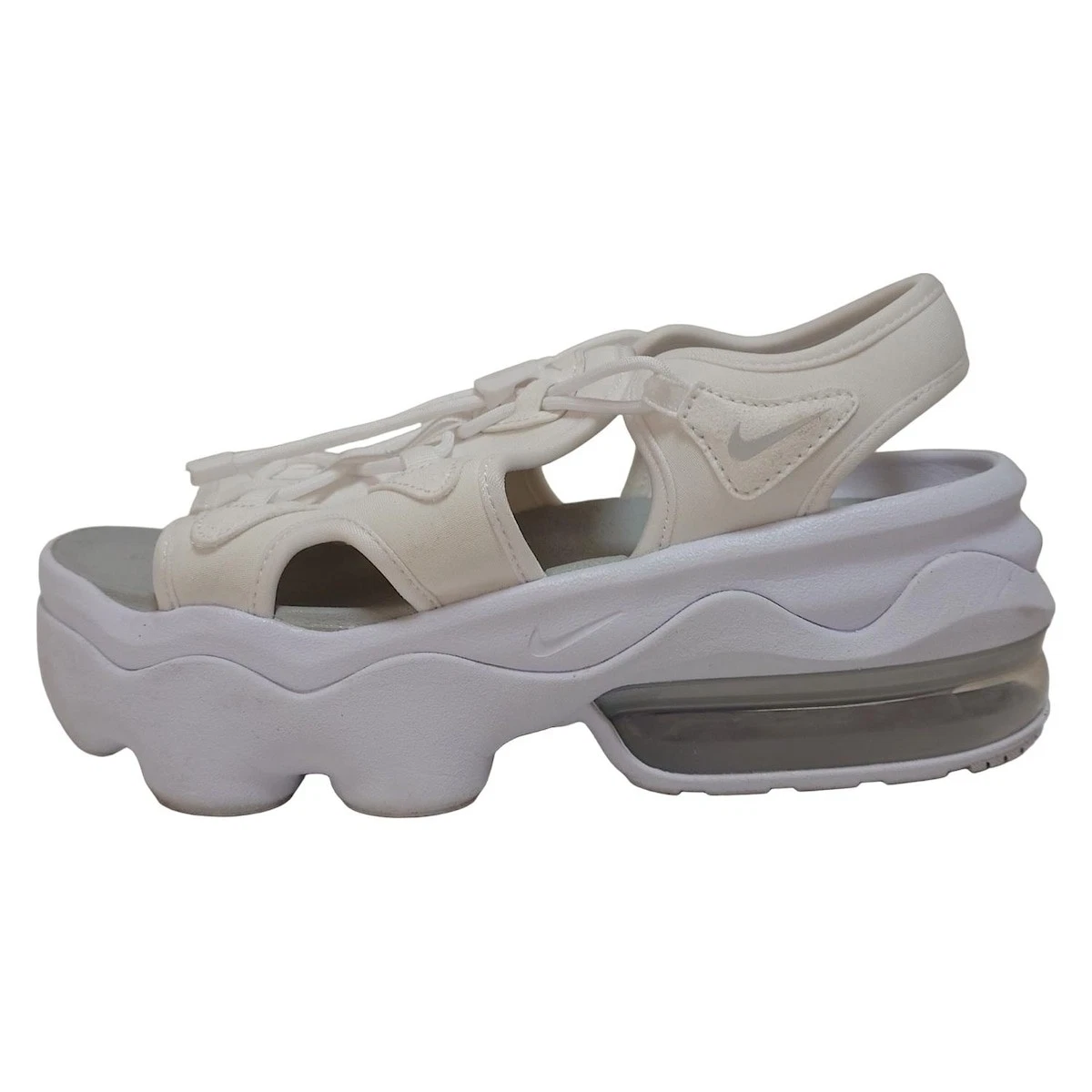 Sandali donna originali NIKE CI8798 100 bianchi in fibra chimica