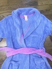 Circo Blue/ Pink Fuzzy Ruffle Soft Robe Kids Girls Large 10-12 — photo 2
