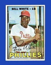 1967 Topps Set-Break #290 Bill White EX-EXMINT *GMCARDS*