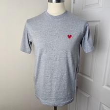 Twelve Bar "It's All Love" Mens Grey Marl T-Shirt Red Heart Logo BNWT Size M