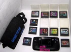 Vintage 1991 Sega Game Gear/2011OG Game (NON-WORKING) 11 Game Cartridges & Case