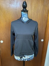 Nike Dri-FIT Black Pullover Hoodie with Drawstring, Pockets, Logo, Women  s XS