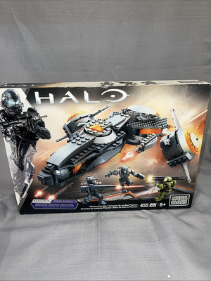 NIB Mega Bloks Halo Phaeton Gunship Building Set (CNG67)  New Sealed Box 455 Pc