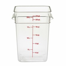 New Cambro 22SFSCW135 Food Storage Container, (7426)