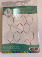 Taylored Expressions WALLFLOWERS - Stamp - NEW