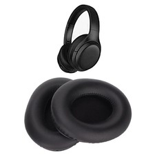 Ear Pads Set Protein Leather Soft Replacement Ear Cushions Cover For