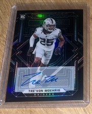 2021 Panini Obsidian Tre’Von Moehrig Rookie Auto 10/199