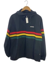 WACKO MARIA ANORAK PARKA HIGH TIMES Nylon Jacket M Polyester BLK Rasta Anorak