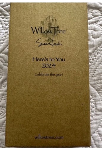 Willow Tree "Here's to You" 2024 Skulptur Susan Lordi Neu im Karton - Bild 2 von 2
