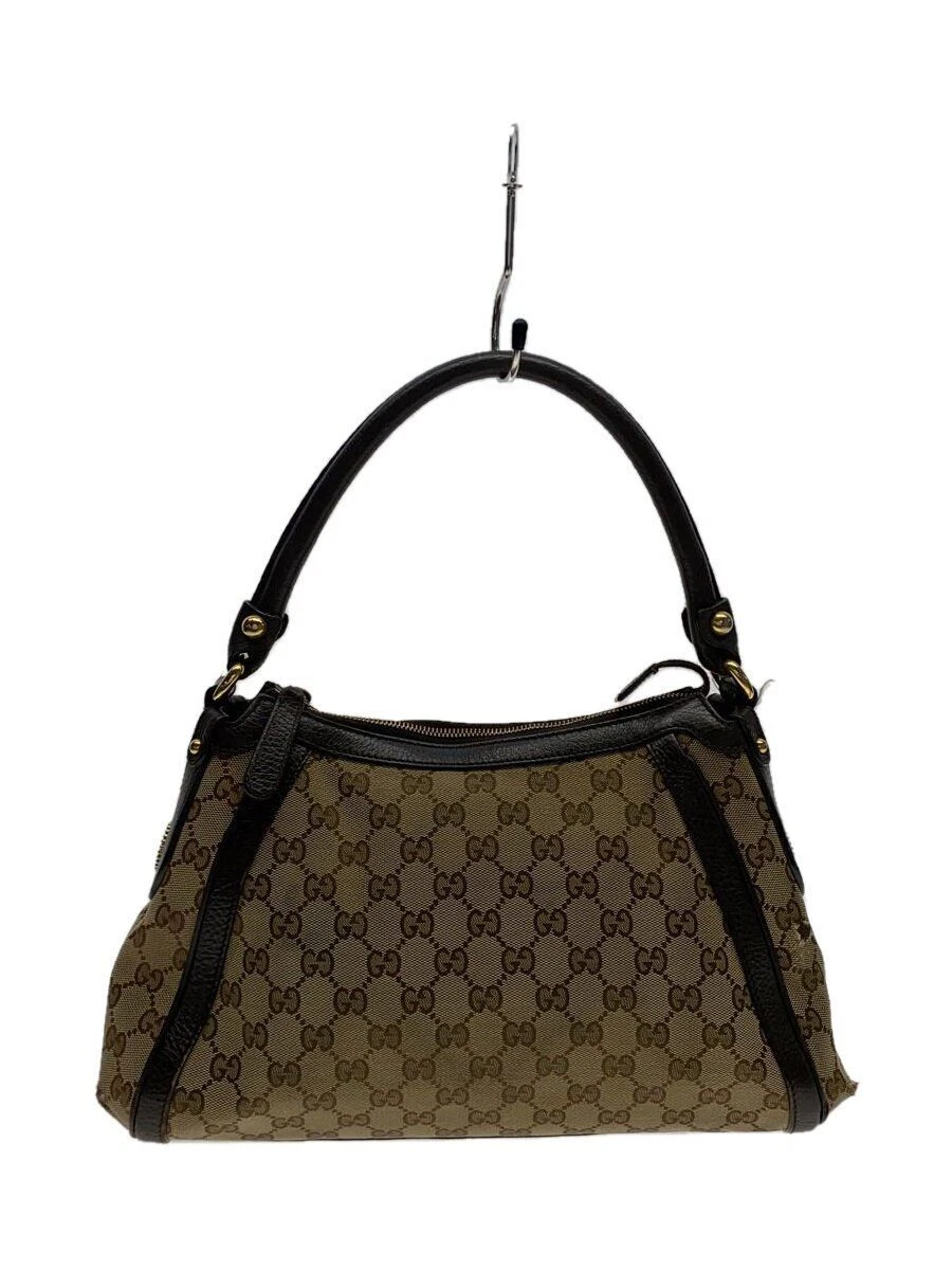 Sac bandoulière GUCCI GG toile écarlate hobo beige 353690 0 G gravé occasion