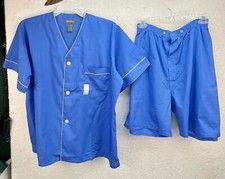 NWT Vintage 60  s Reed St. James Sz XL Shorts Pajama Set Leisure Lounge 3813